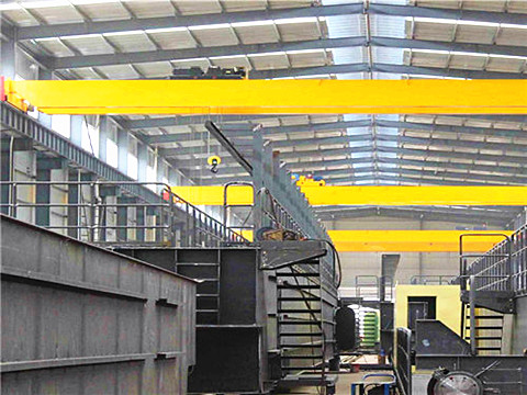 double girder 20 ton bridge crane with hook for sale 