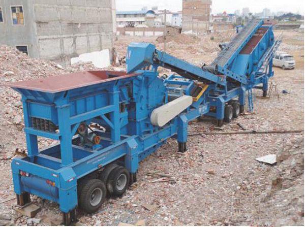 AIMIX Mobile Crusher Plant