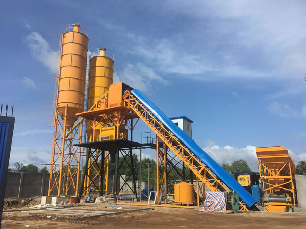 central mix concrete batch plant