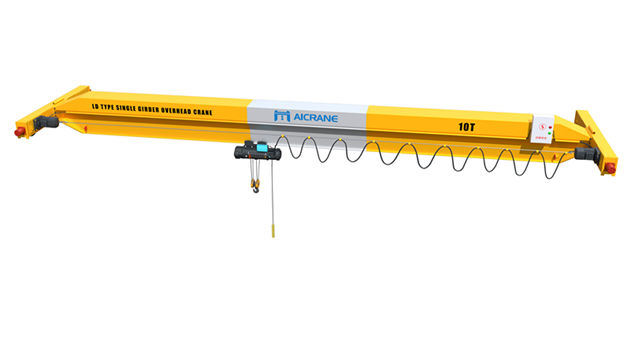 10 ton single girder crane