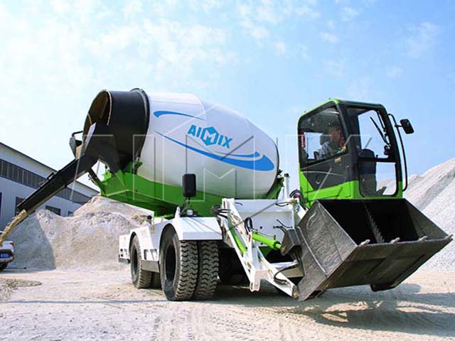 Self Loading Concrete Mixer Price