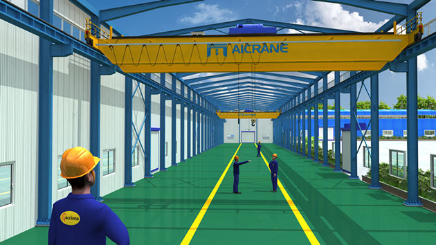 double girder overhead crane