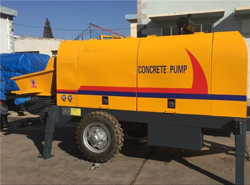 concrete diesel pump