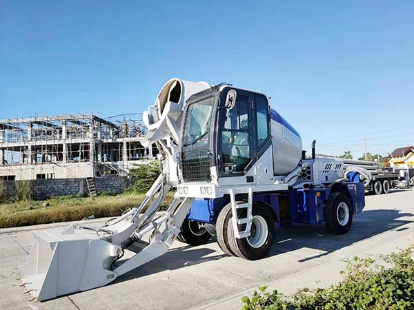 5.5 self-loading concrete mixer to Bataan Philippines