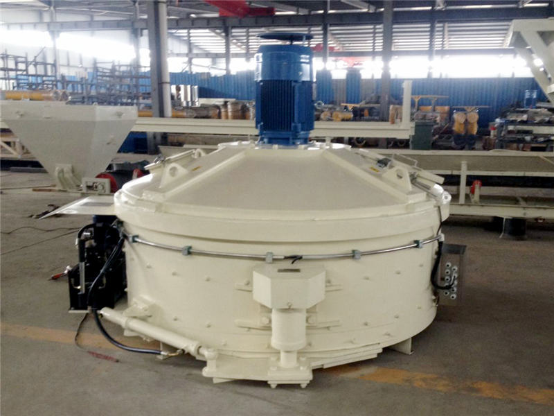 components of a concrete mixer