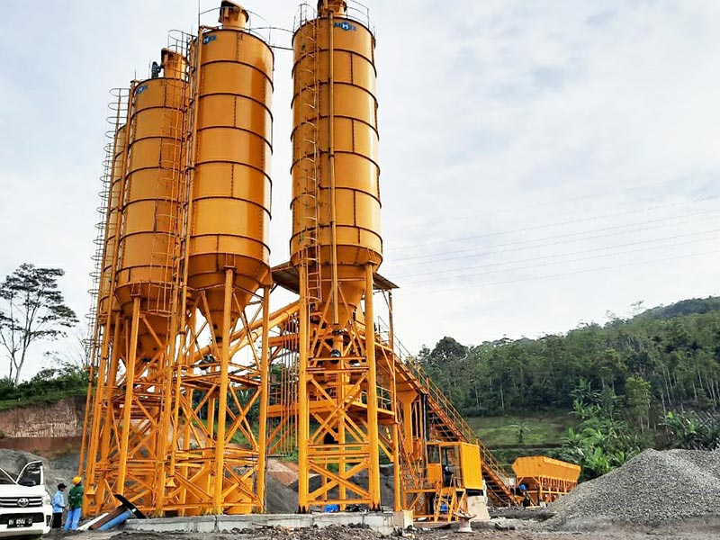 AIMIX Concrete Plant In Indonesia