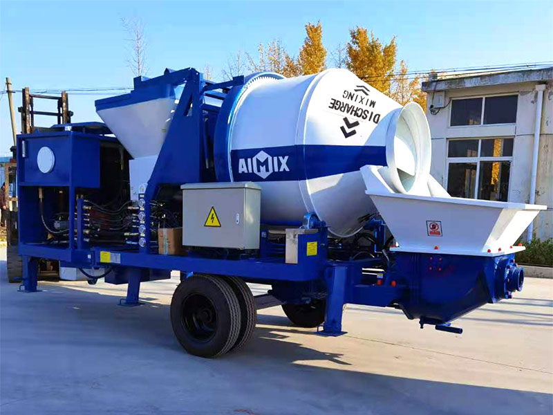 concrete mixer pump