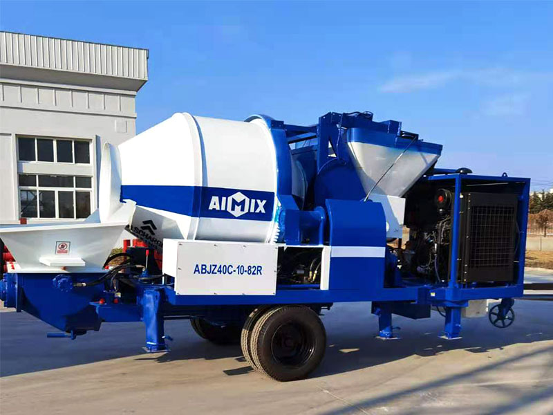 mixer pump trailer