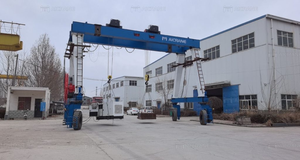 rubber tyred gantry crane for the US