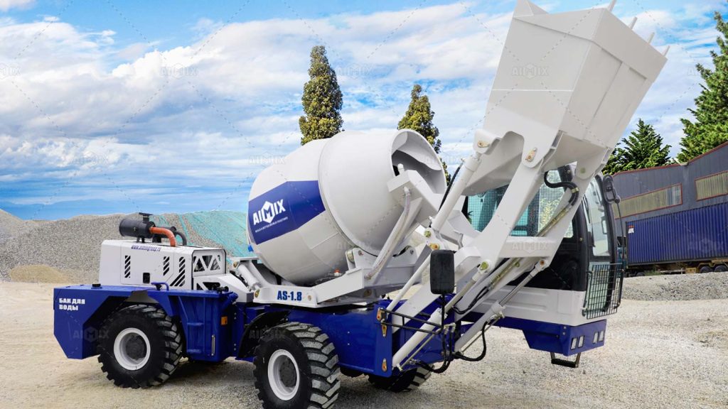 aimix self loading concrete mixer