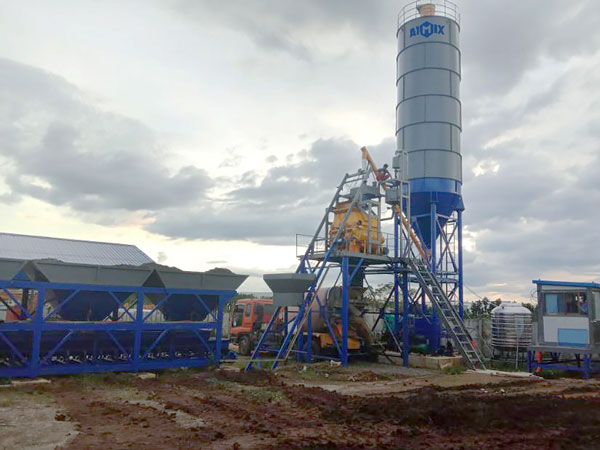 AJ 35 ready mix concrete plant in the Philippines