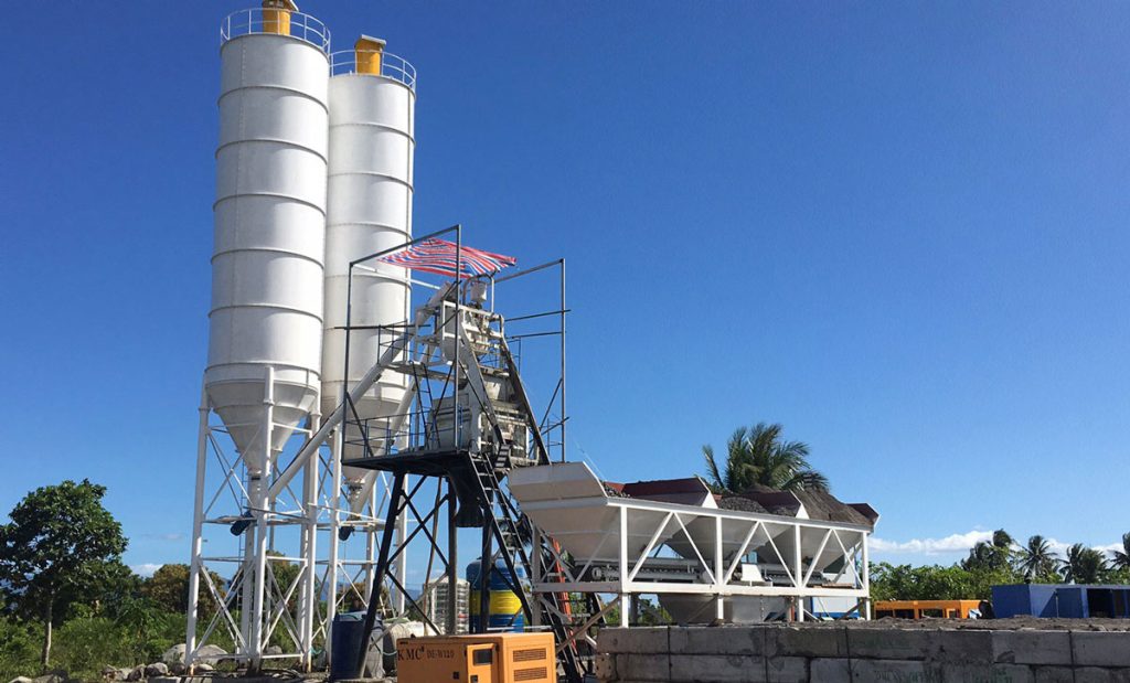 AJ 50 ready mix plant in the Philippines