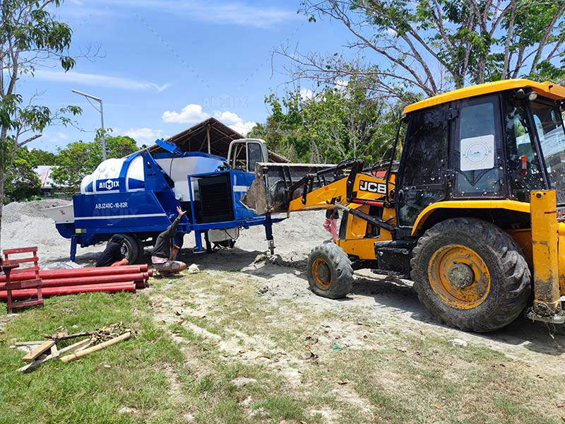 Concrete Mixer Pump