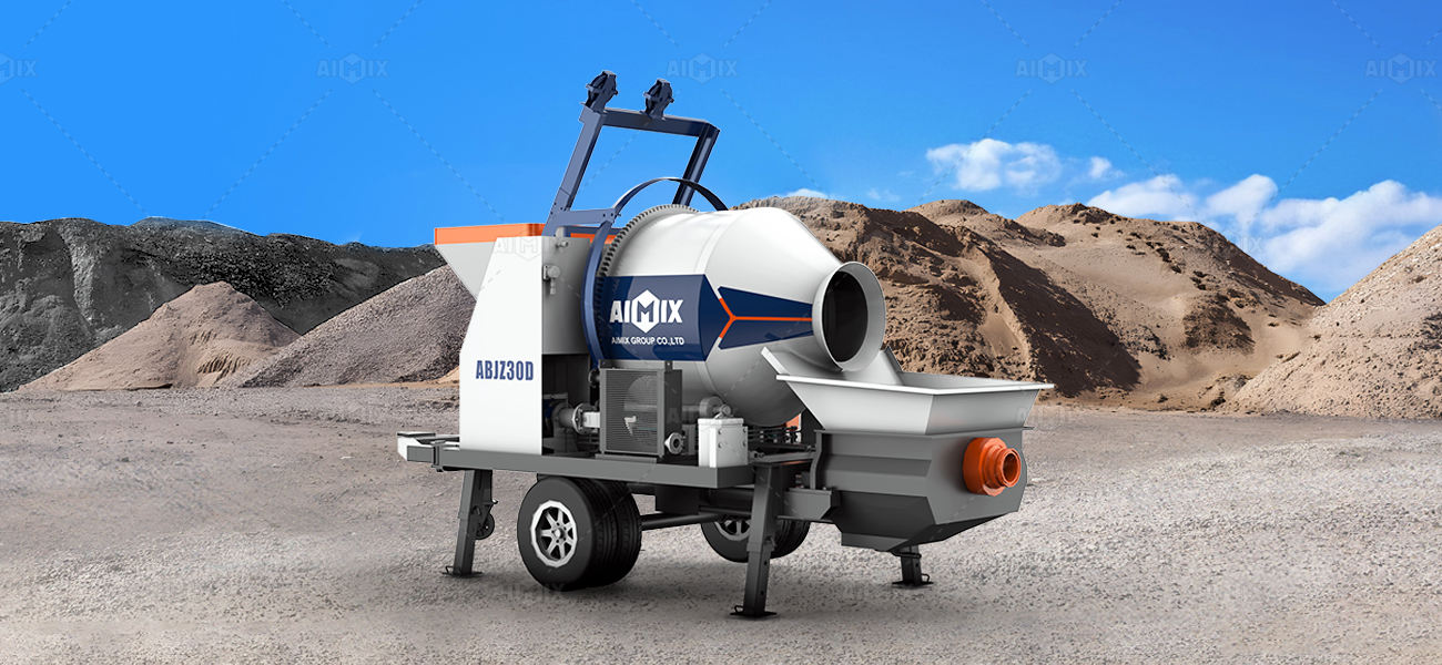 30D Mini Concrete Mixer Pump