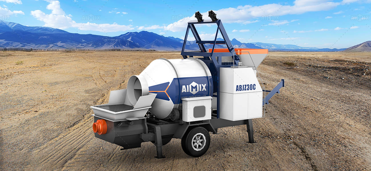 ABJZ30C Mini Concrete Mixer Pump