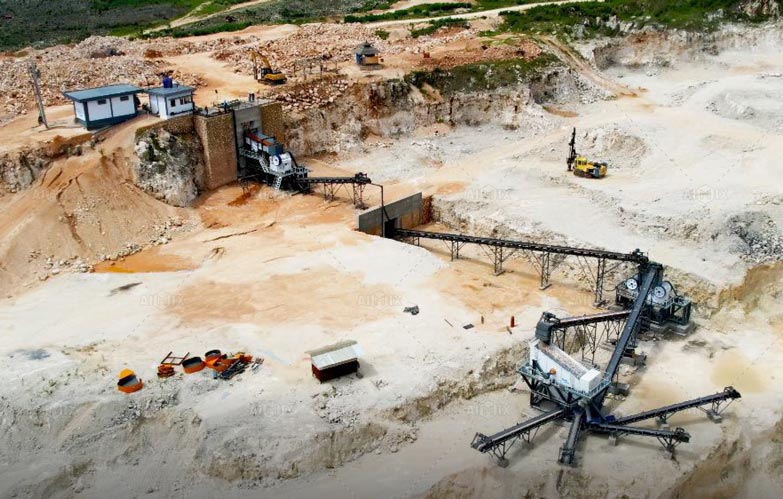 Planta Trituradora de Piedra Industrial Estacionaria