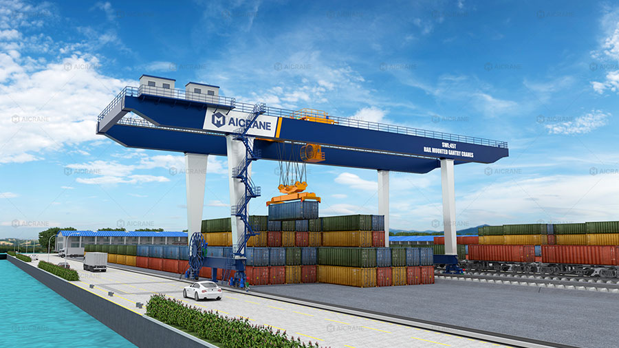 container handling gantry crane