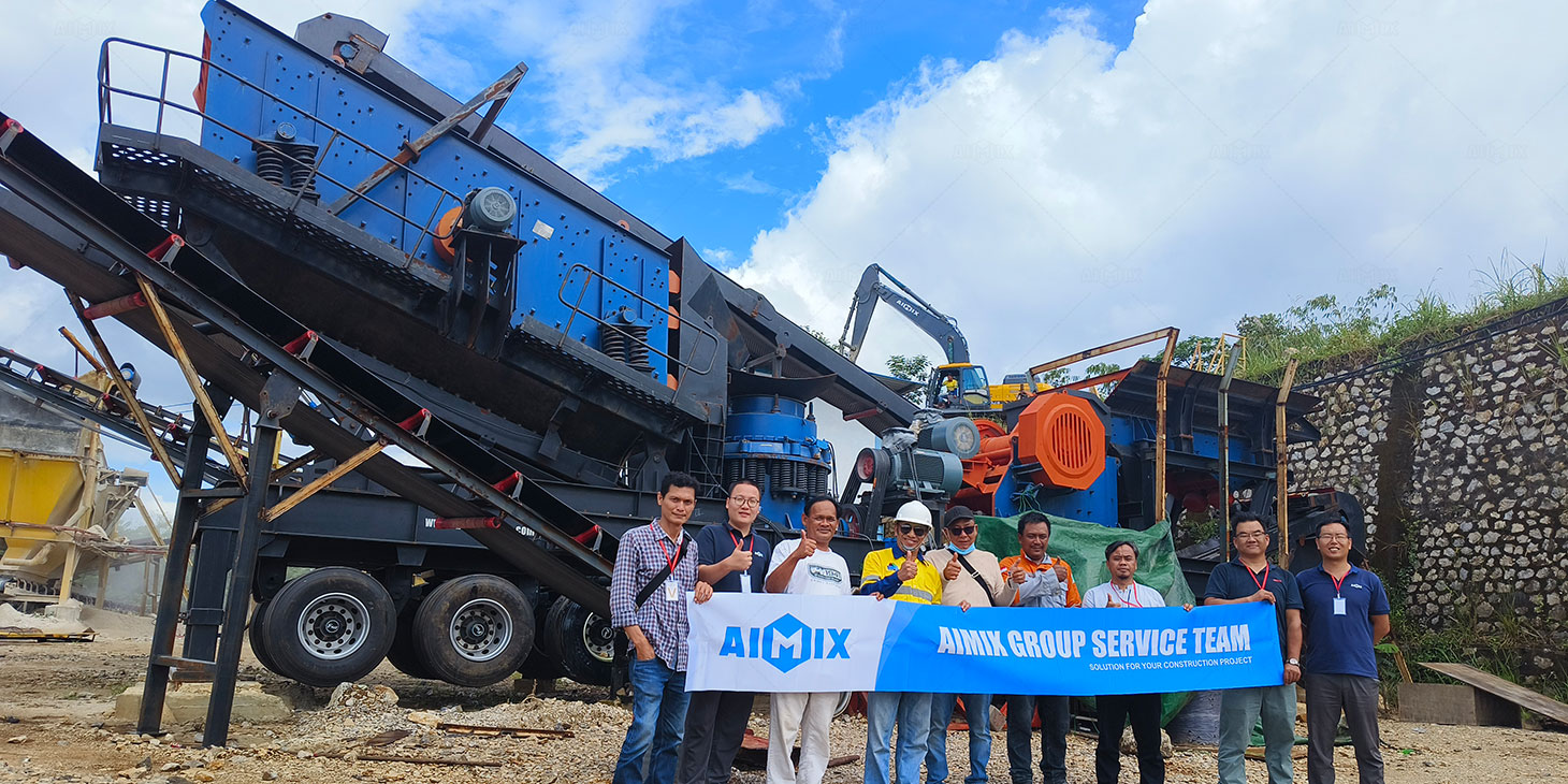 Mobile Jaw and Cone Crusher Plant