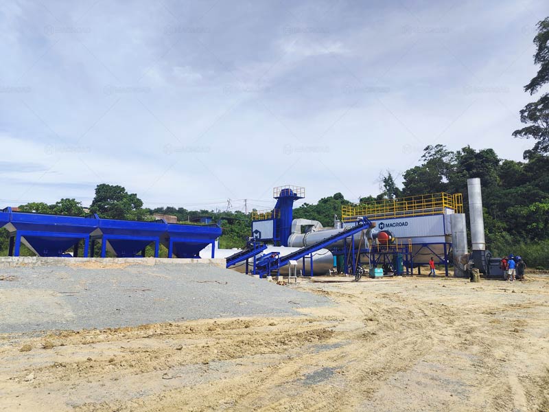 Asphalt Plant Ecuador for Various Infrastructure Projects