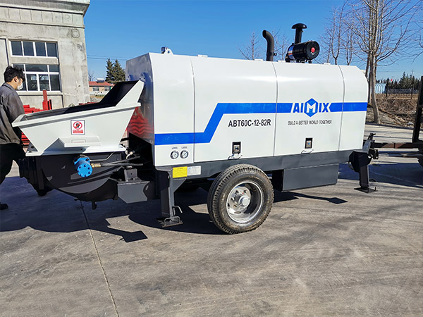 Trailer Concrete Pump in Sri Lanka